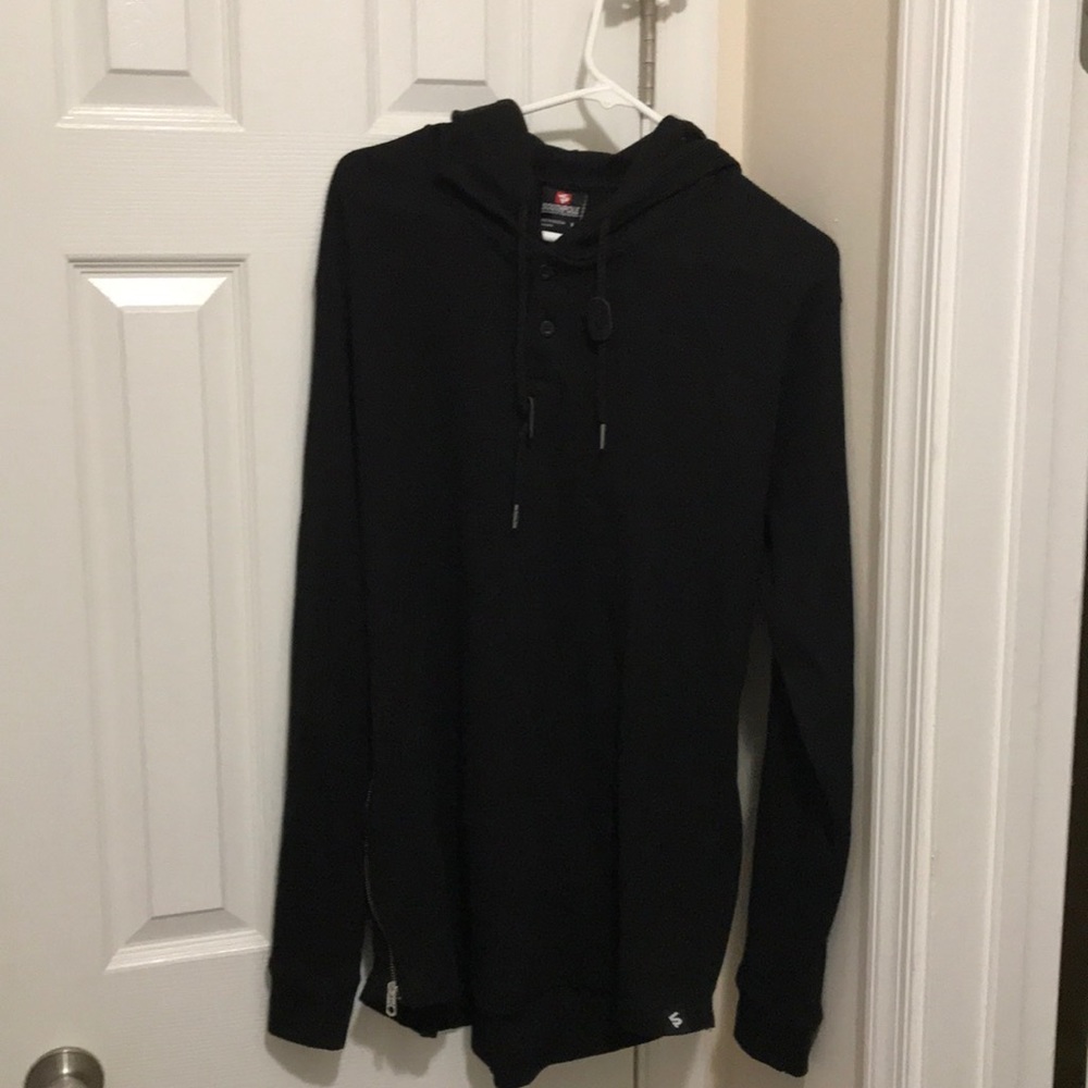 Southpole Hooded Pullover Hoodie Henley